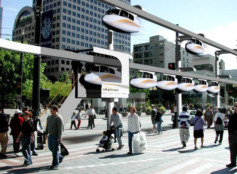 Illustration for article titled This futuristic-looking mass transit system is really happening